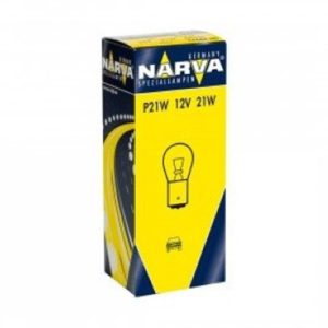 Bec Semnalizare 12V P21W Set 10 Buc Narva