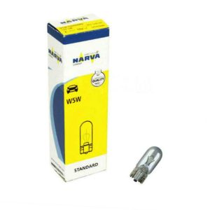 Bec Fara Soclu 12V W5W Set 10 Buc Narva