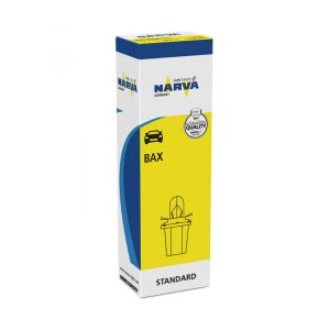 Bec Soclu Negru 12V 1.2W Set 10 Buc Narva