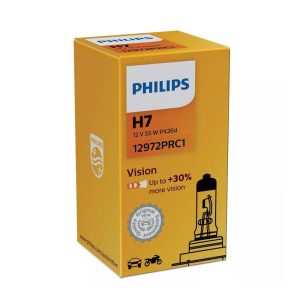 Bec Far H7 55W 12V Vision (Cutie) Philips