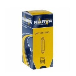Bec Indicator 24V C10W Set 10 Buc Narva