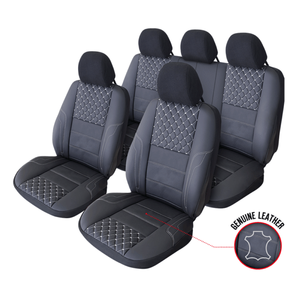 Set Huse Scaun Exclusive Leather Queen